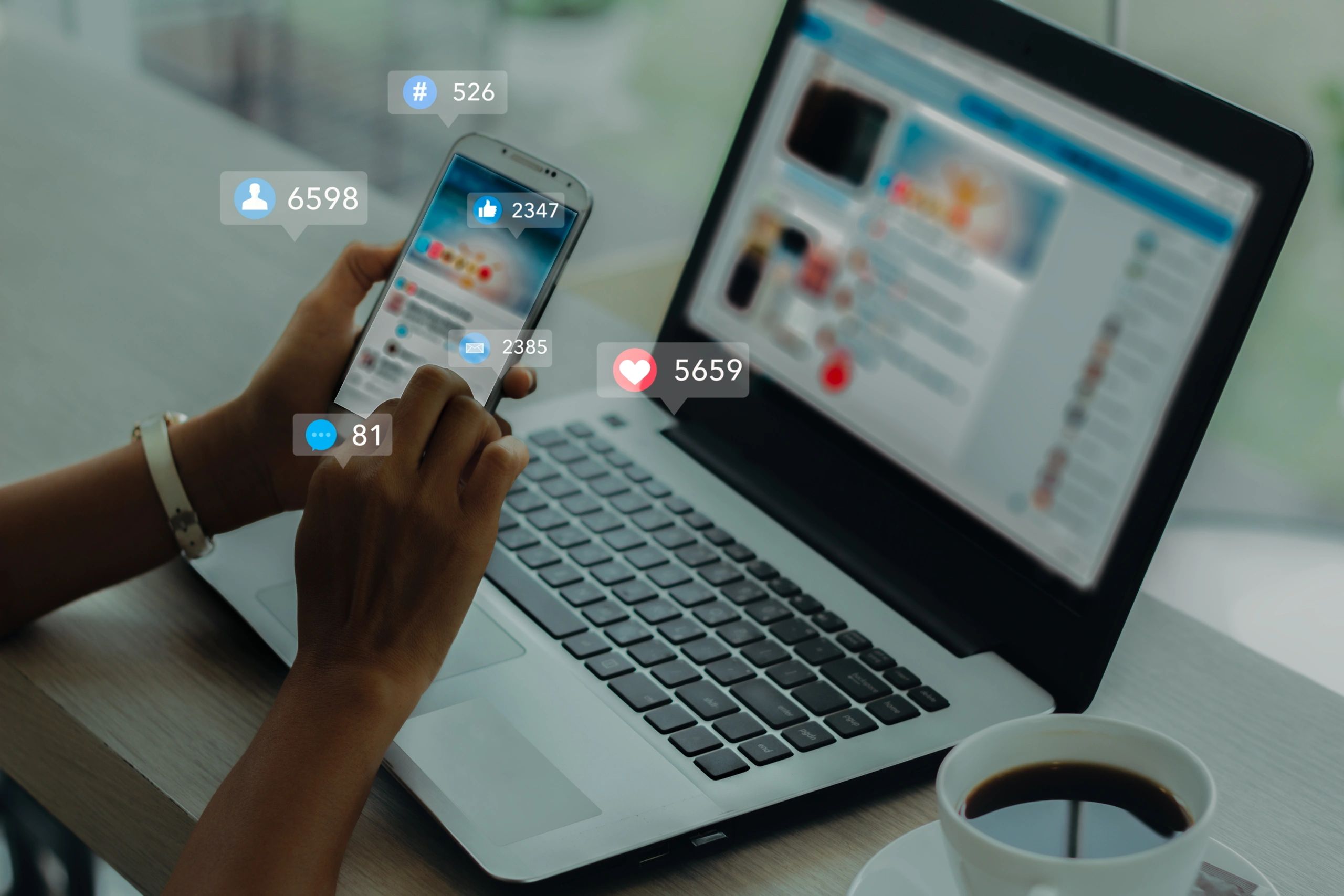 Social media advertising